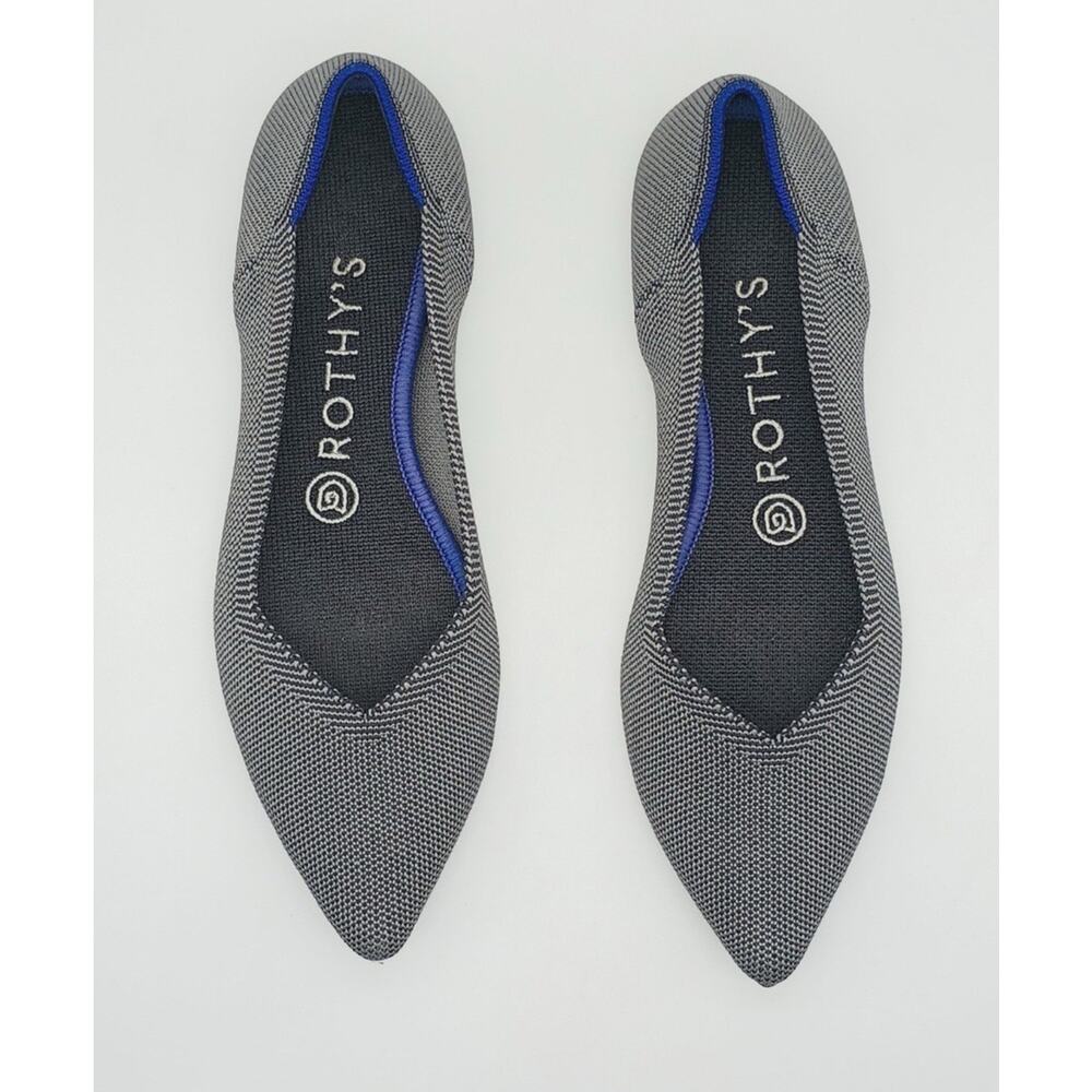 Rothys The Point Ii Pointed Toe Flat Size 7 - image 2